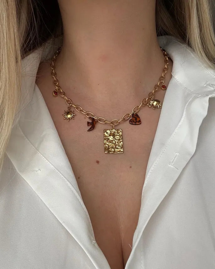 Collier Charms «MAYA»