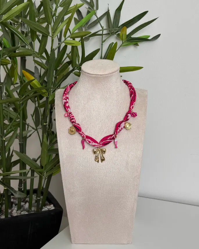 Collier Bandana Charms «THAÏS»
