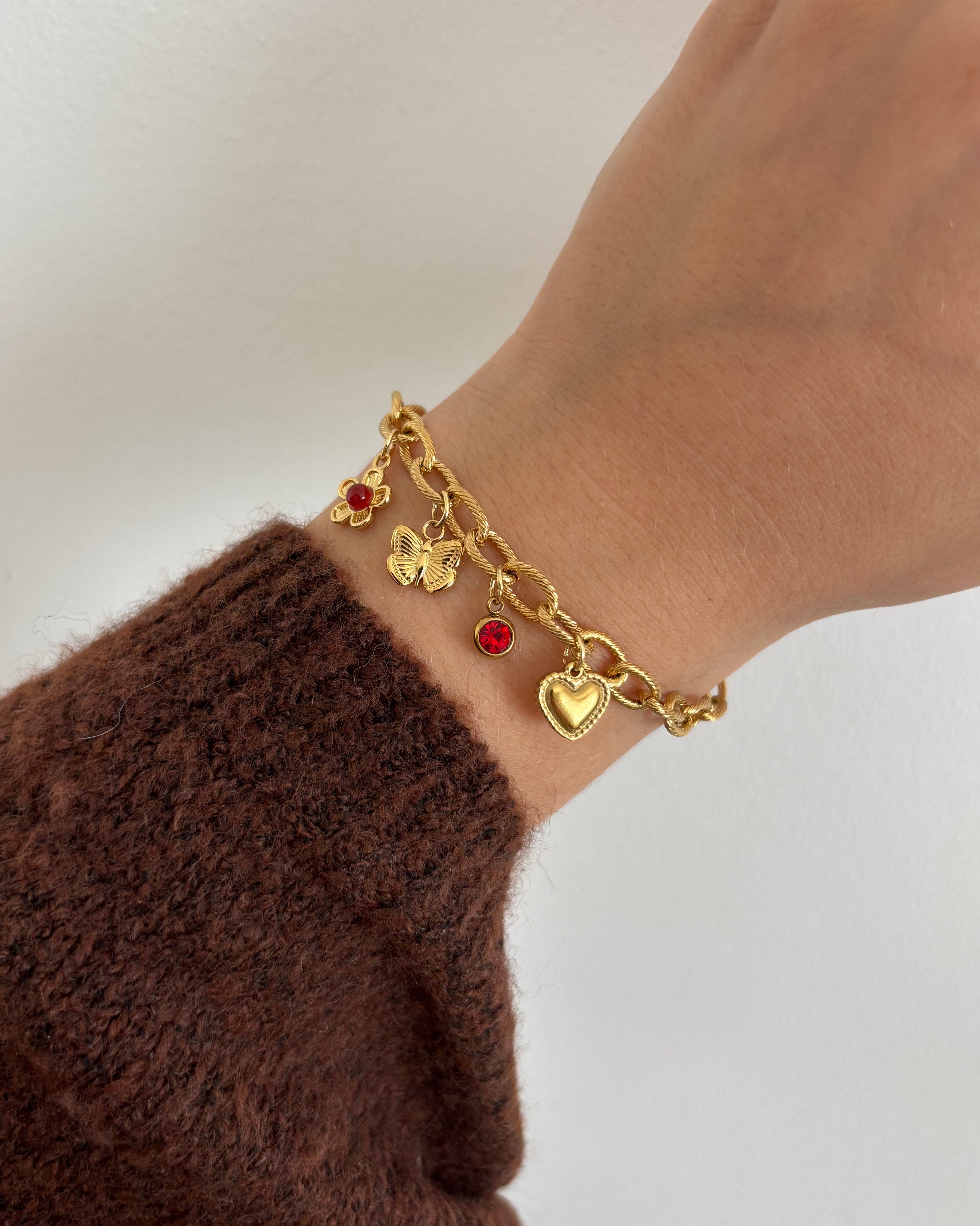 Bracelet Charms «HANAE»
