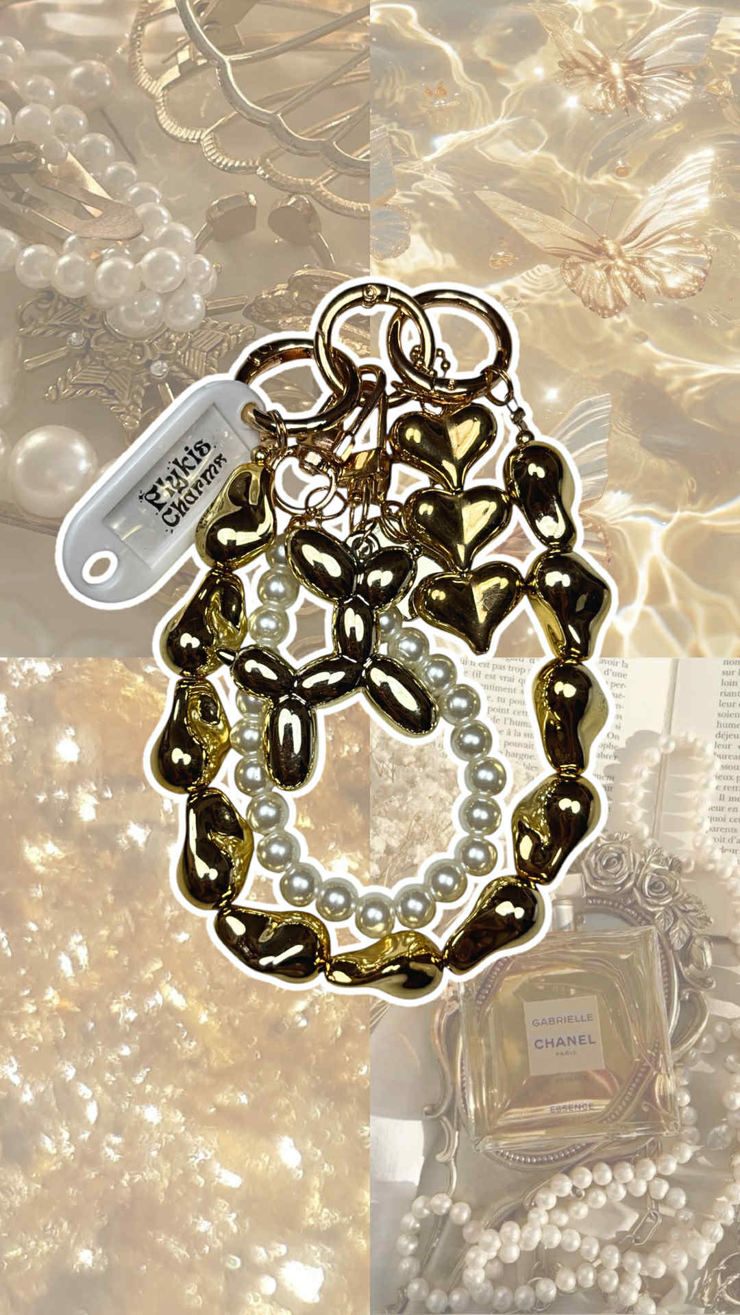 Porte-Clés Grigri Doré