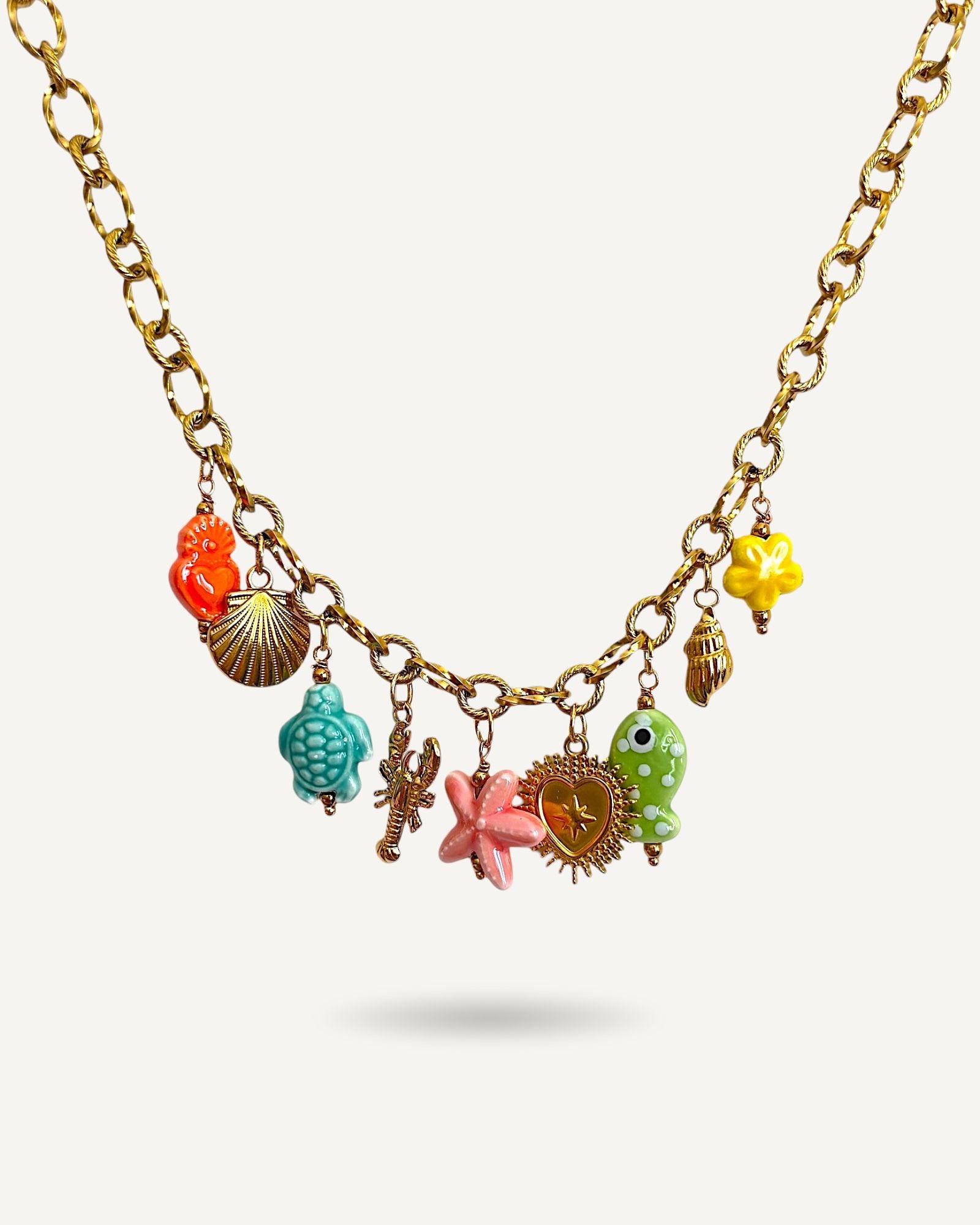 Collier Charms « RAINBOW »