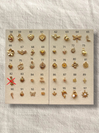 COLLIER DORÉ À PERSONNALISER