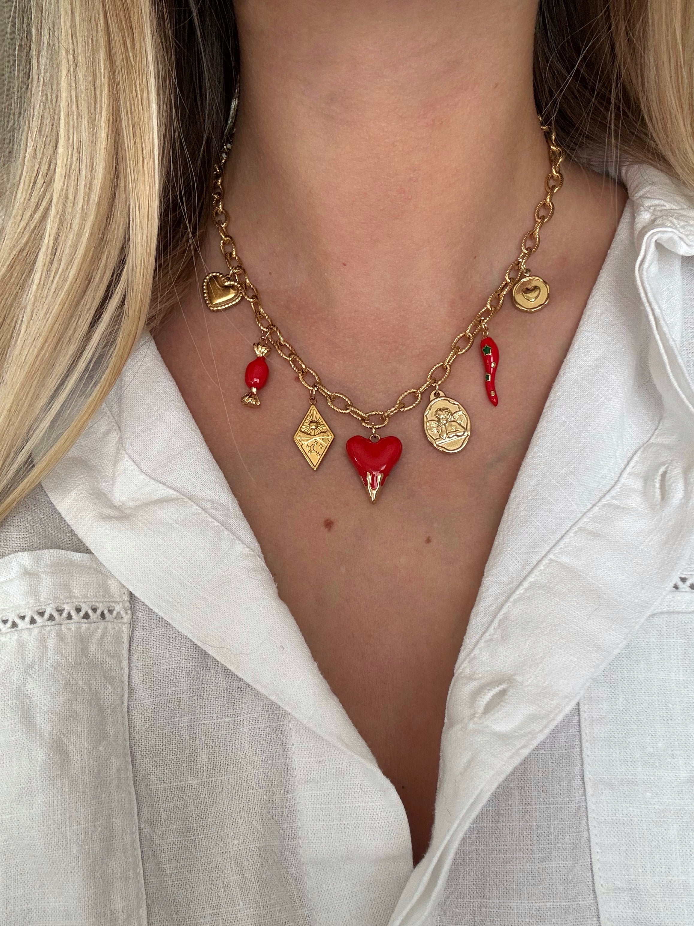 Collier Charms «PALERME»