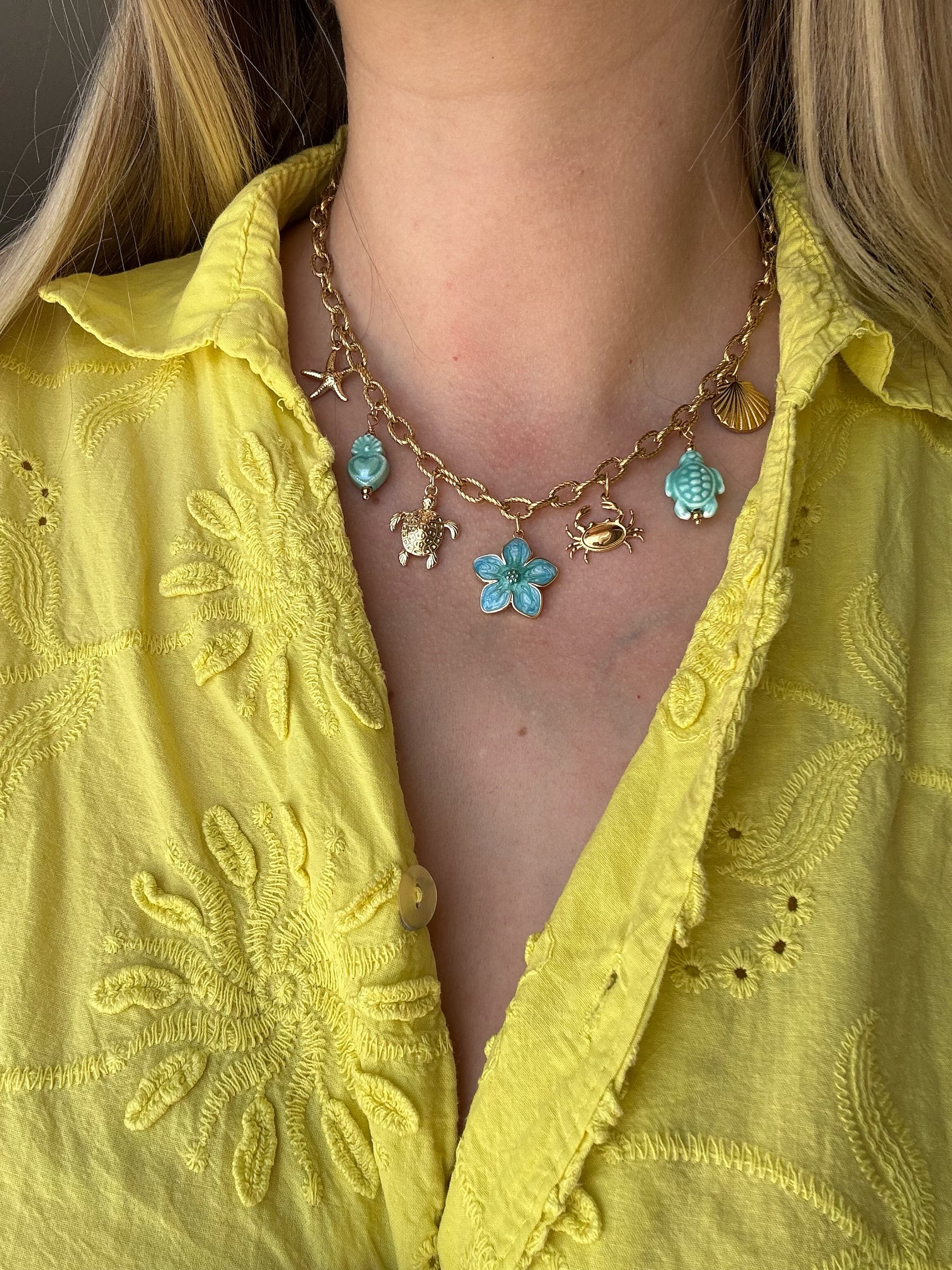 Collier Charms « EWELINA »
