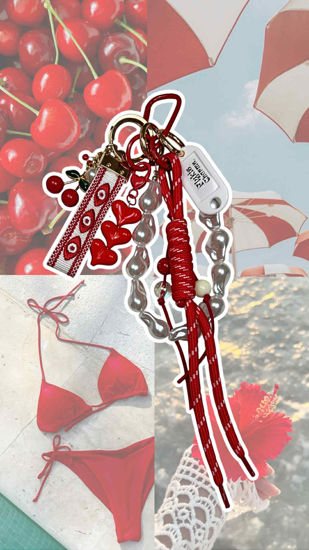 Porte-Clés Grigri Rouge