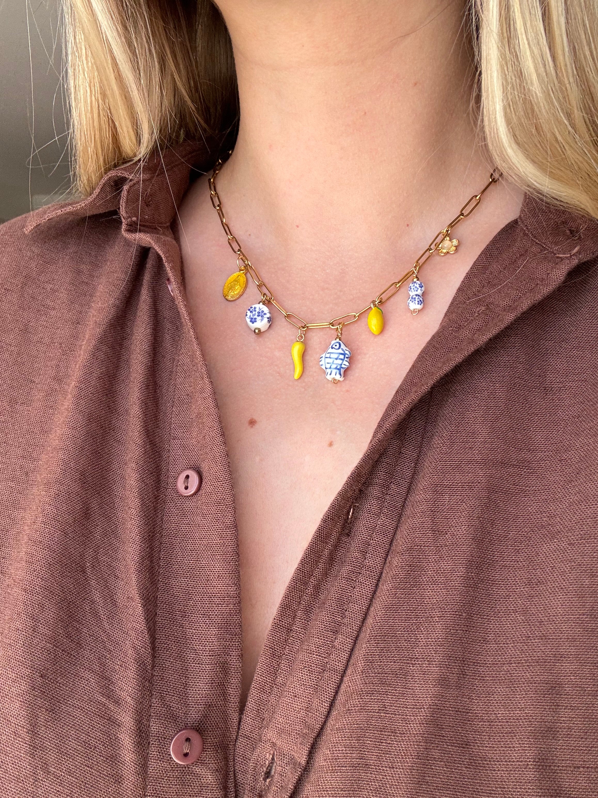 Collier Charms « PAOLA »