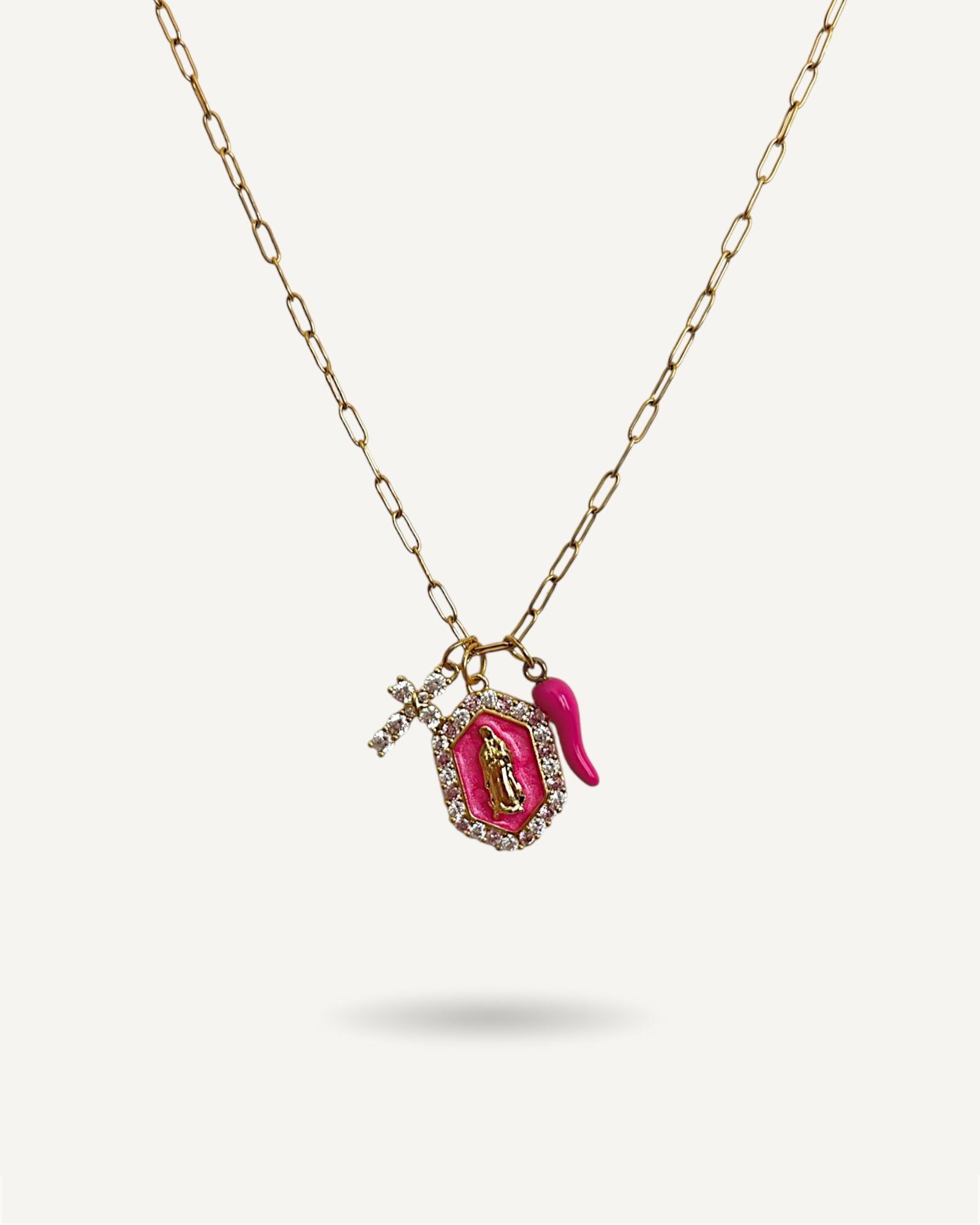 Collier Charms « MADONE »