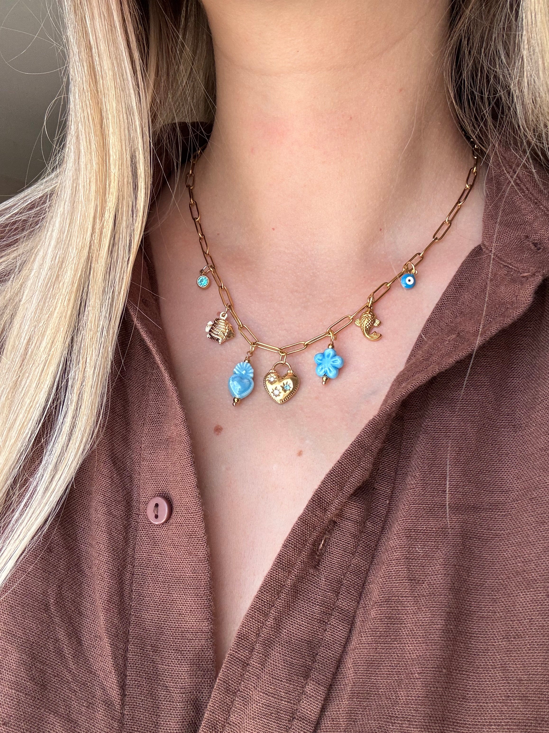 Collier Charms « LEONORA »