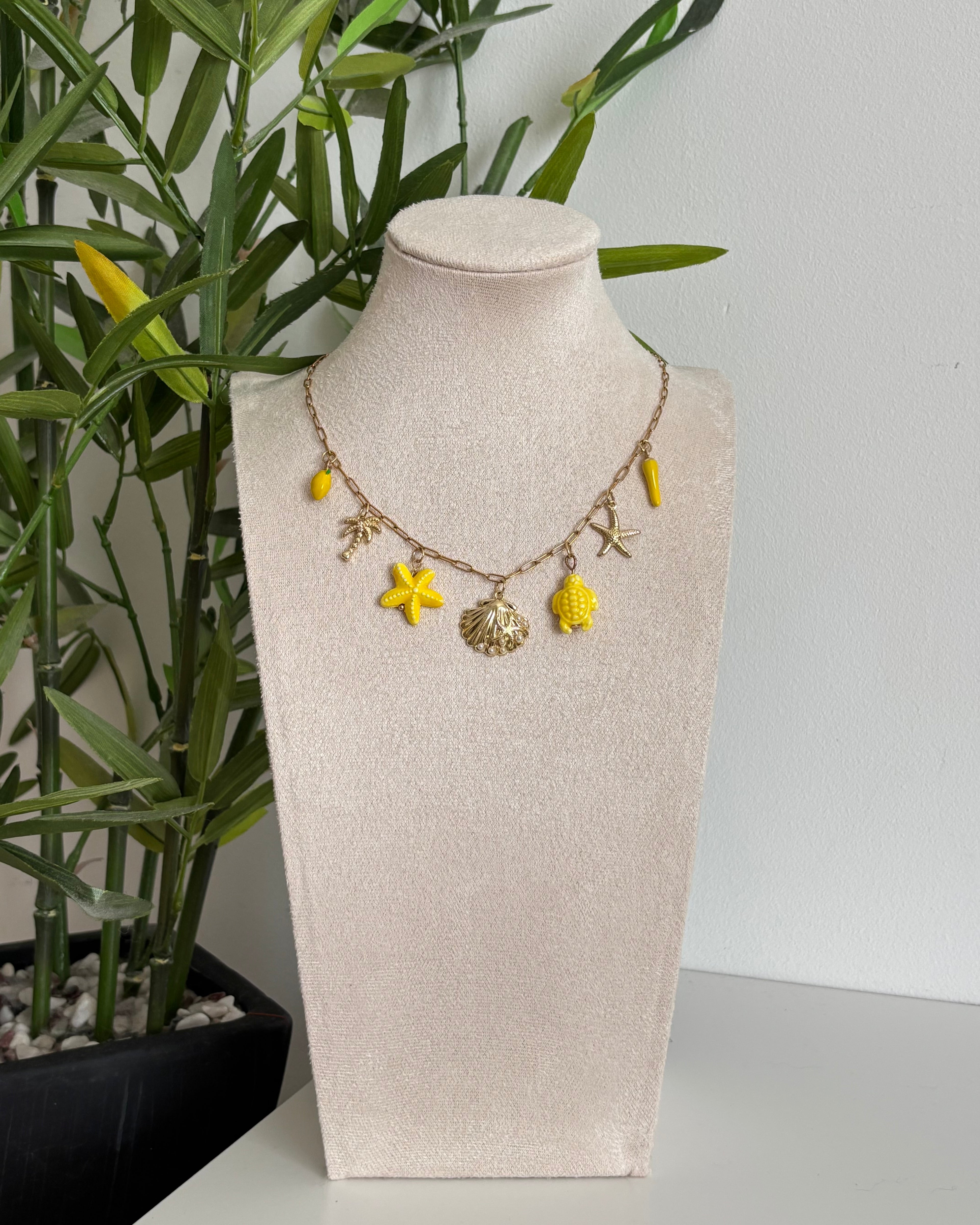 Collier Charms «SEOUL»