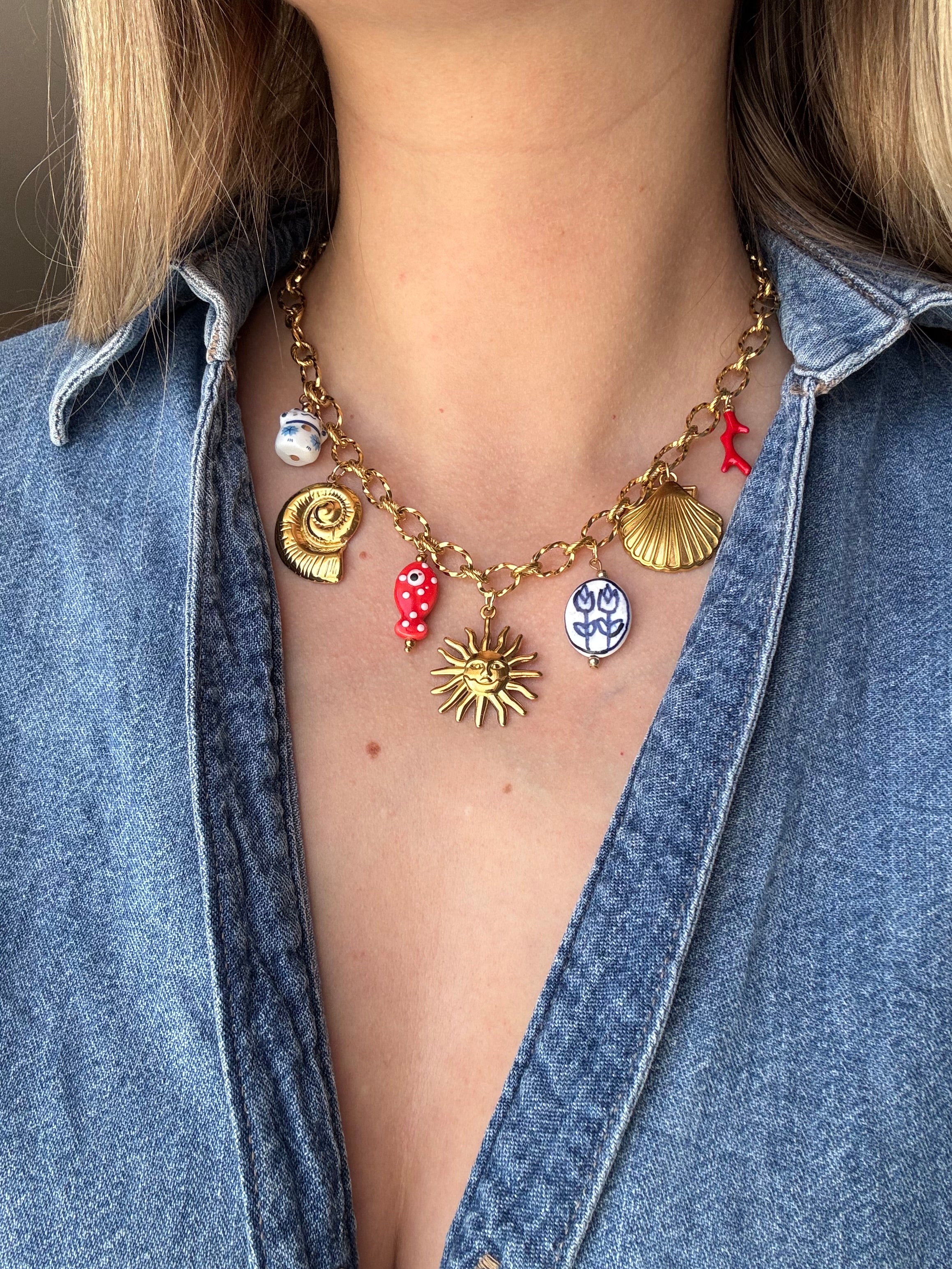 Collier Charms « DOLCE VITA »