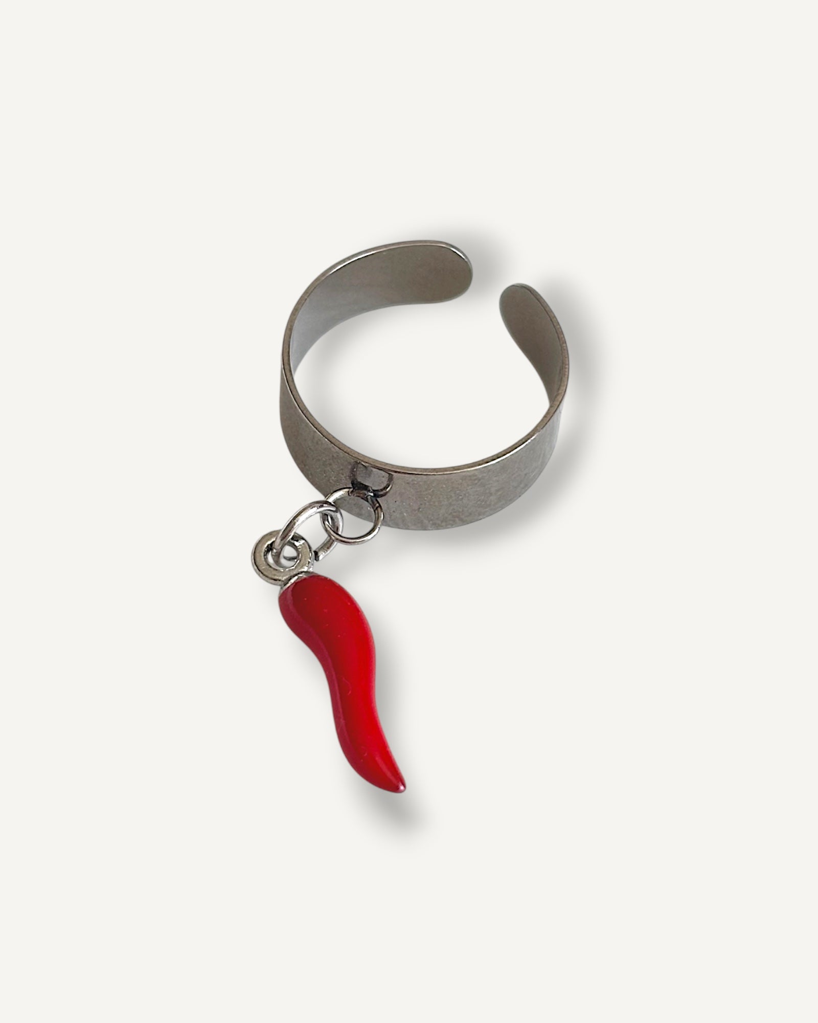 Bague Charms «PIMENT»