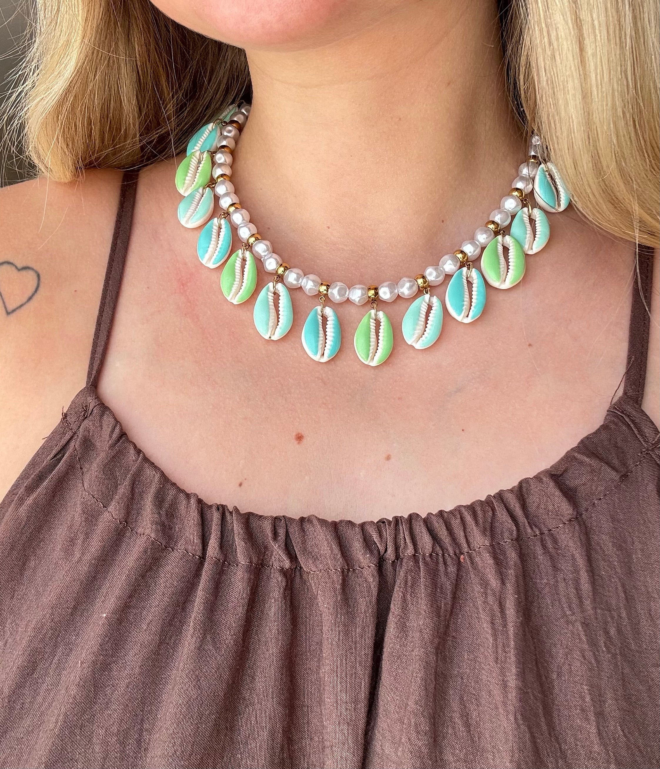 Collier Cauris « LAGON »