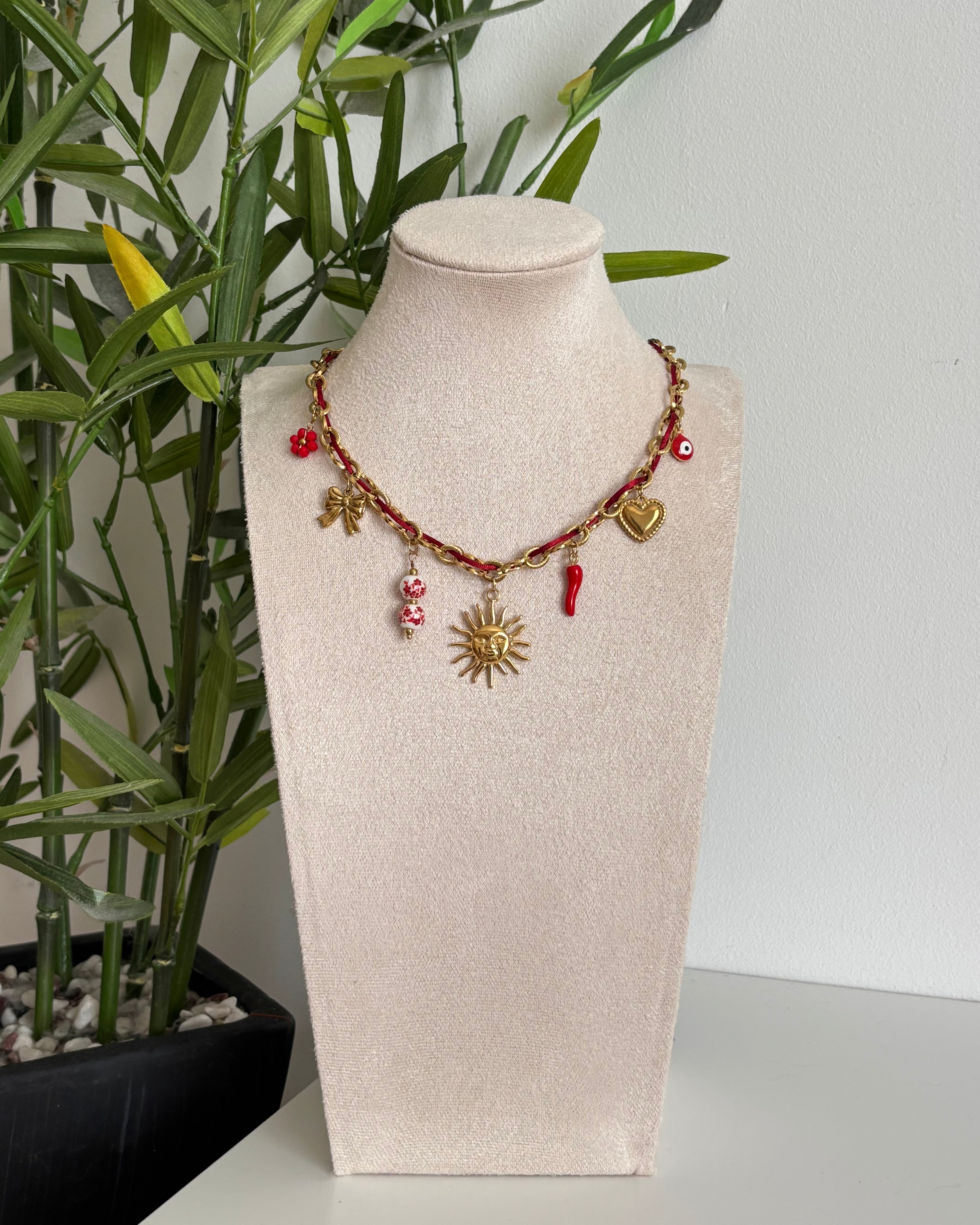 Collier Charms «HOUSTON»