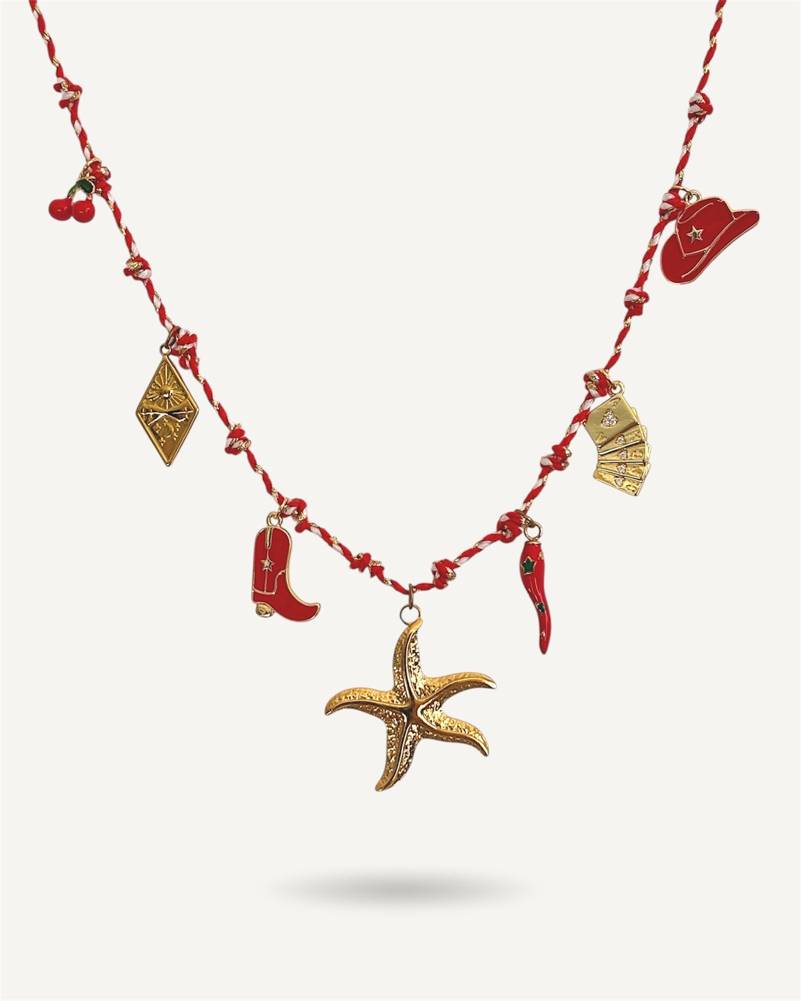 Collier Charms «AMAZONIE»