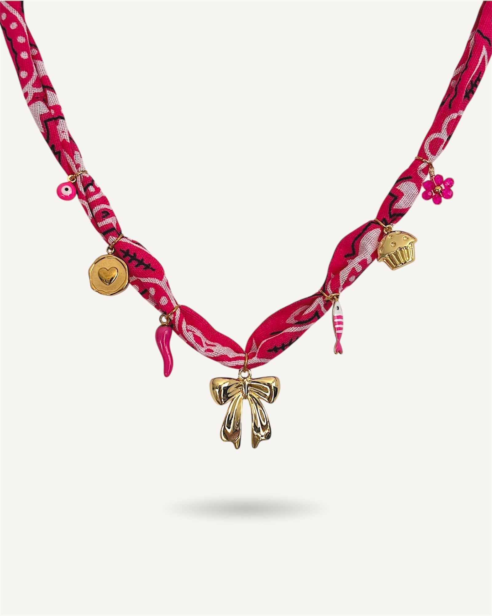 Collier Bandana Charms «THAÏS»