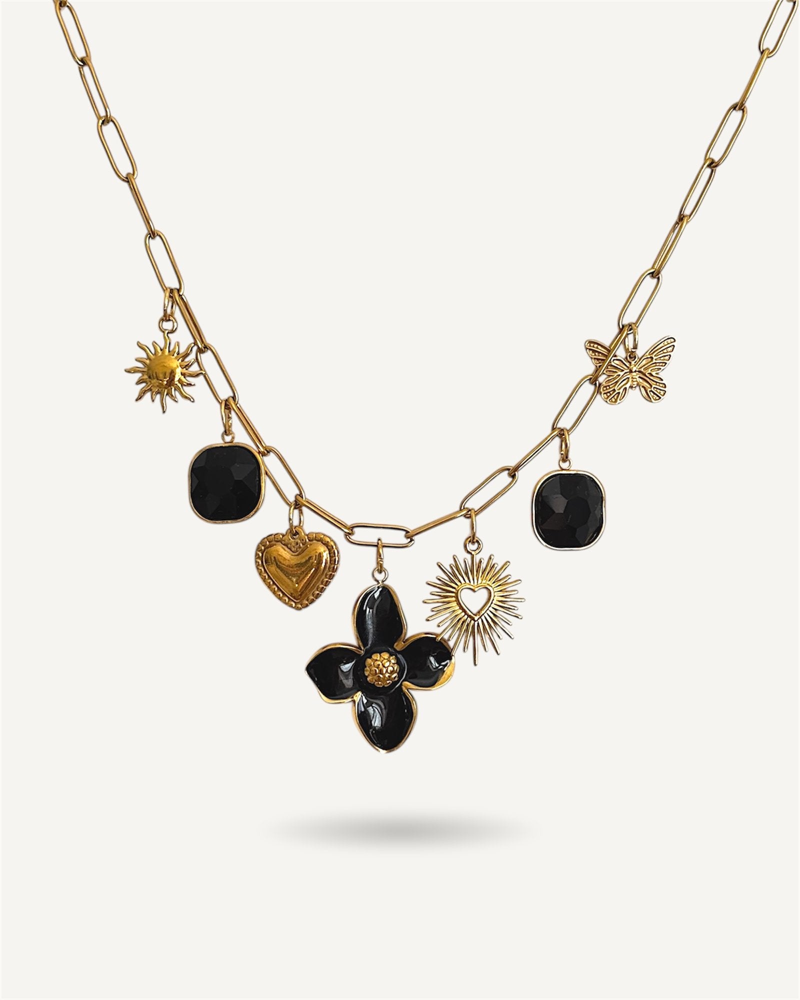 Collier Charms «PERLE»