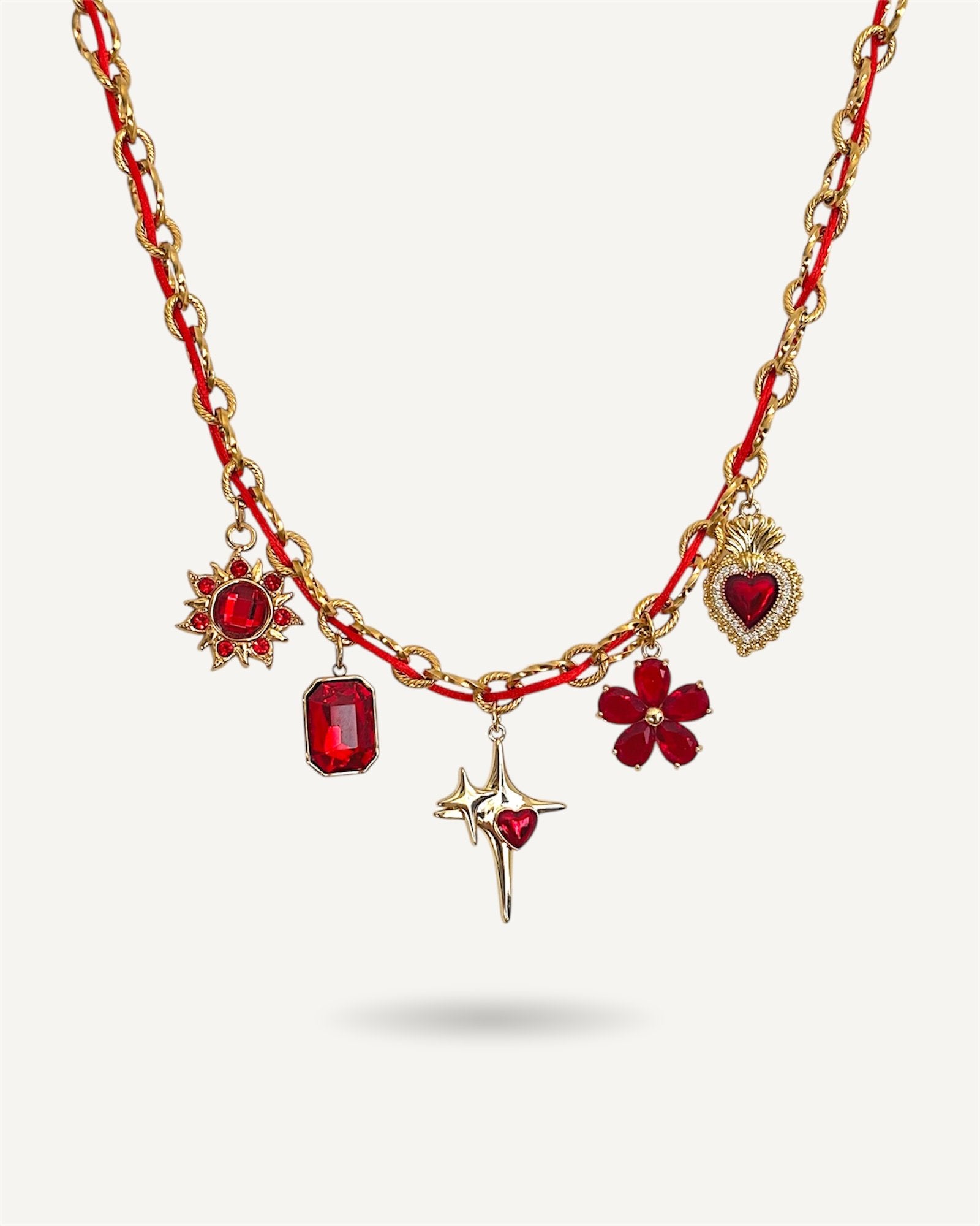 Collier Charms «HANAE»