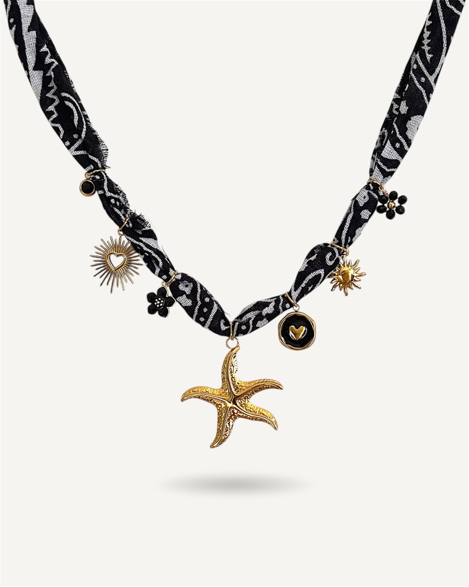 Collier Bandana Charms «DELIA»