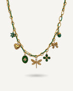 Collier Charms «RUBY»