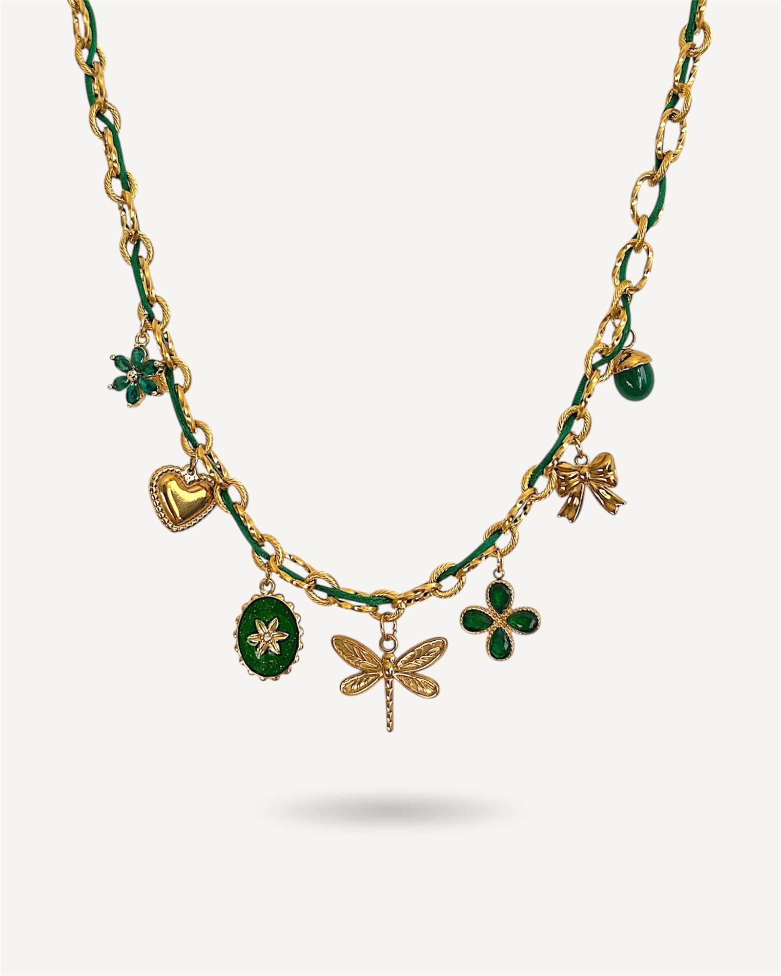 Collier Charms «RUBY»