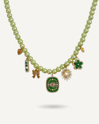 Collier Perle Charms «SERENA»