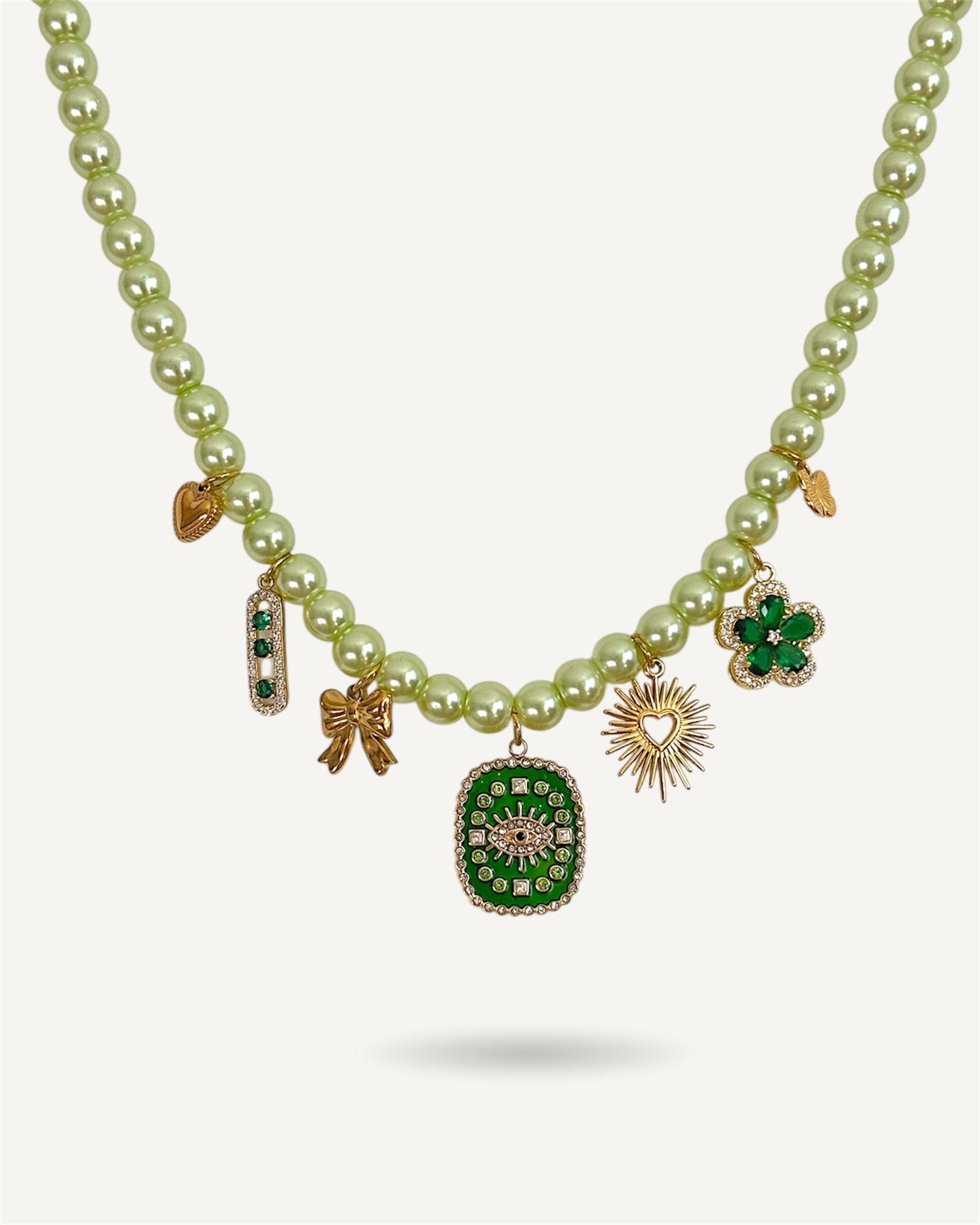 Collier Perle Charms «SERENA»