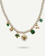 Collier Perle Charms «MOLIE»