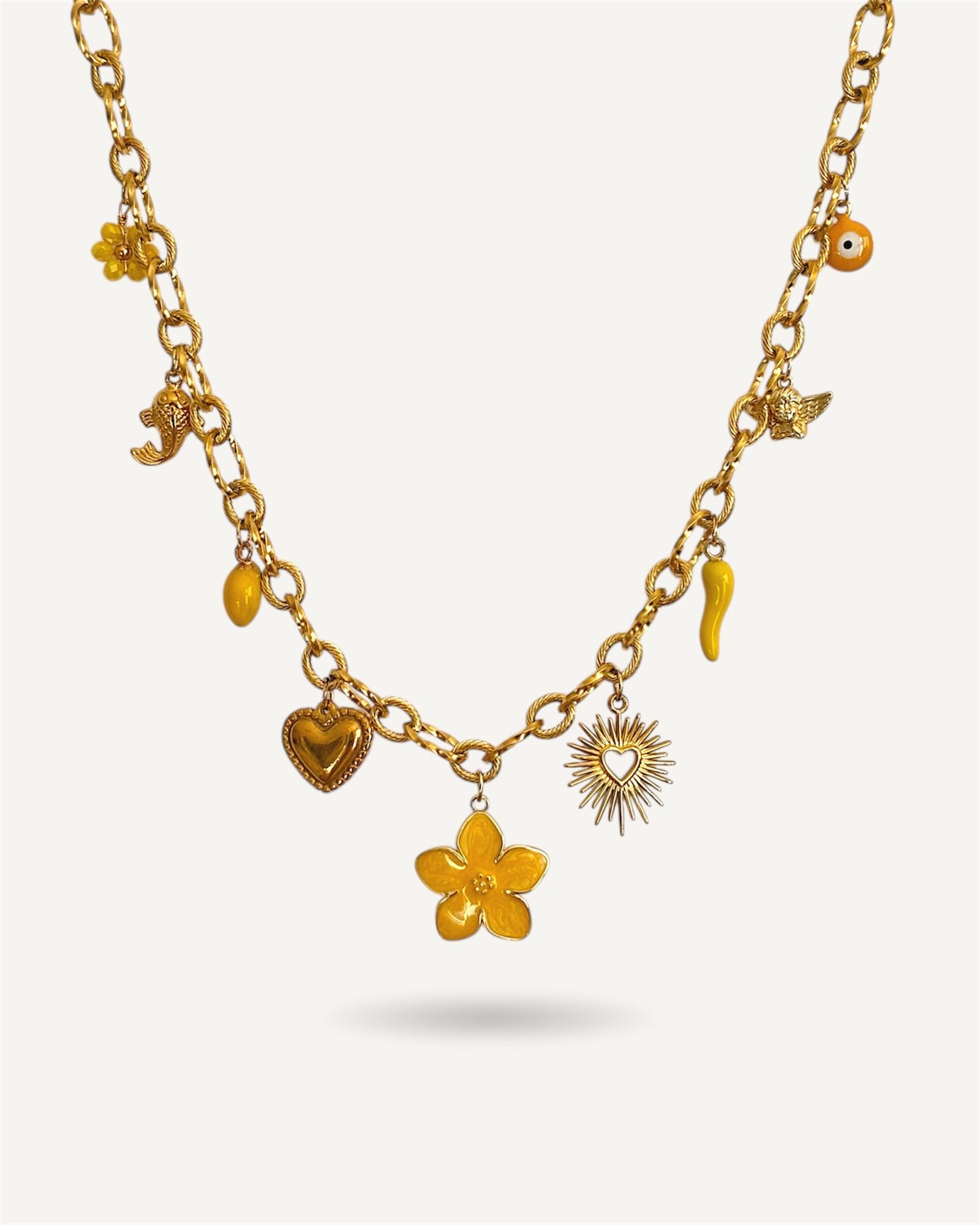 Collier Charms «BOSTON»