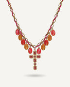 Collier Charms «Ave Rosa»