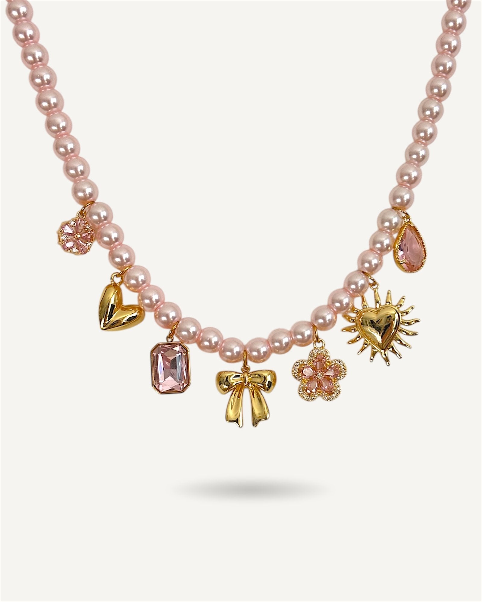 Collier Perle Charms «SOLANA»