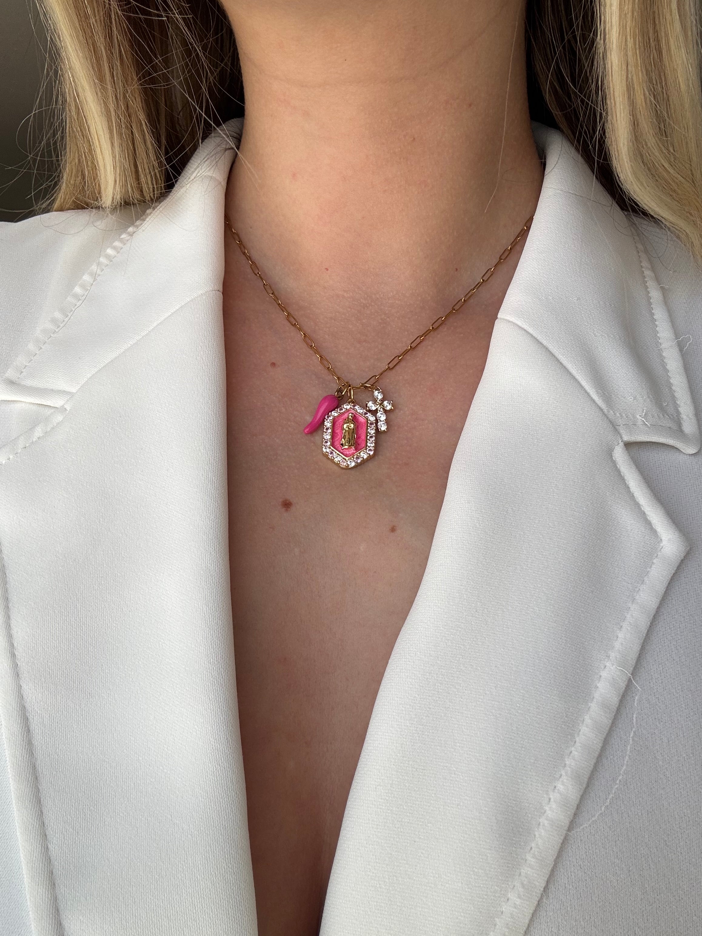 Collier Charms « MADONE »