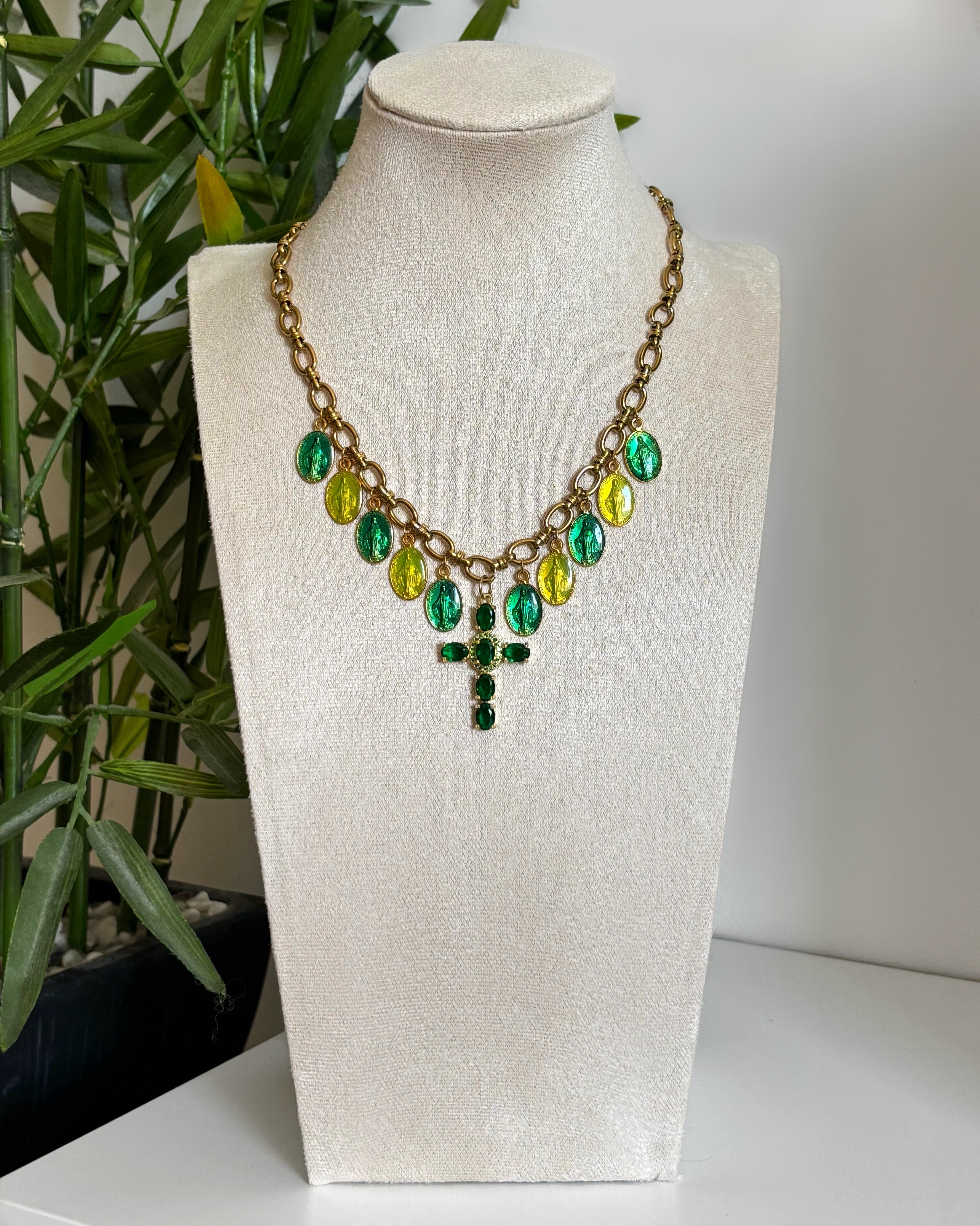 Collier Charms «Jardin Sacré»