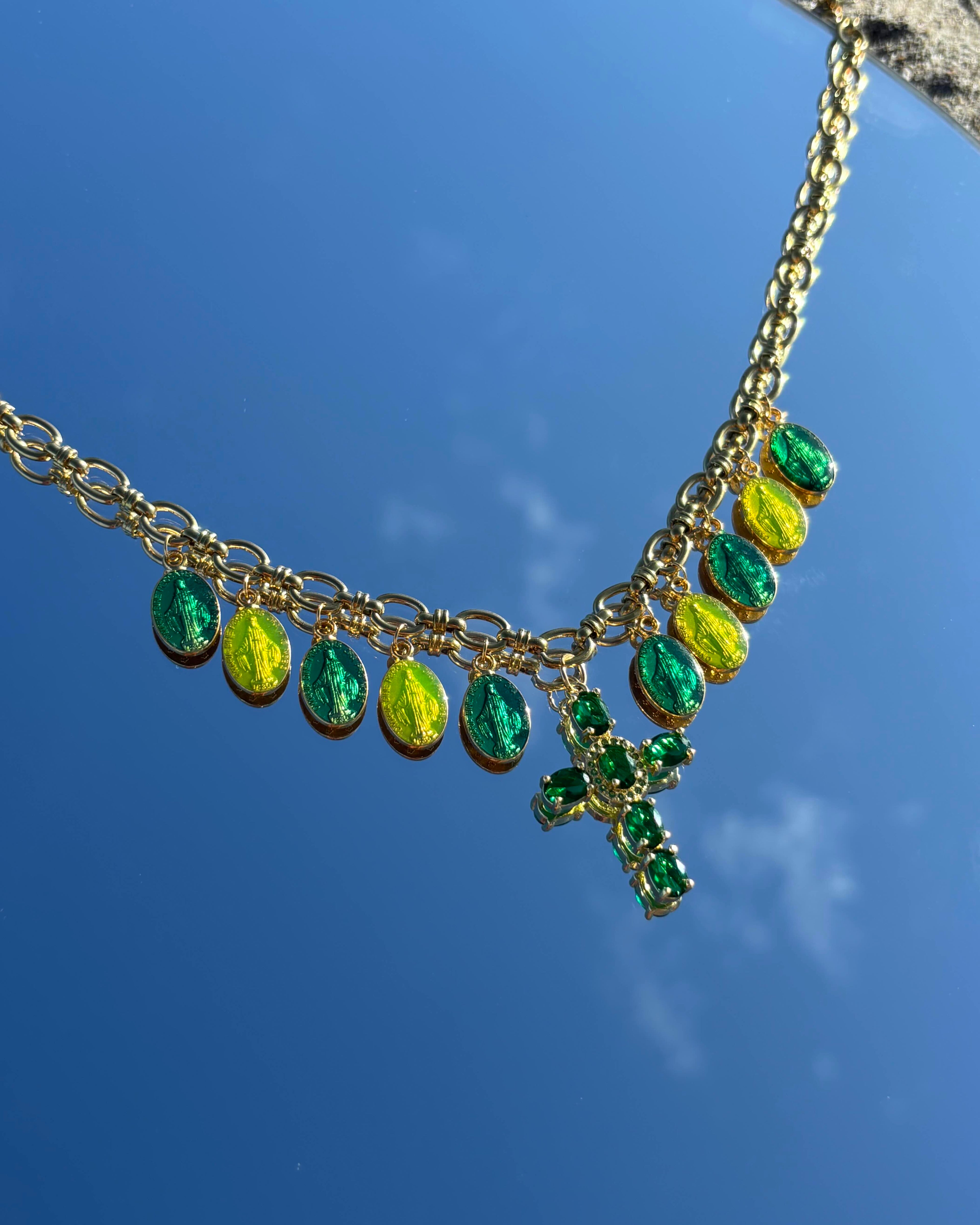 Collier Charms «Jardin Sacré»