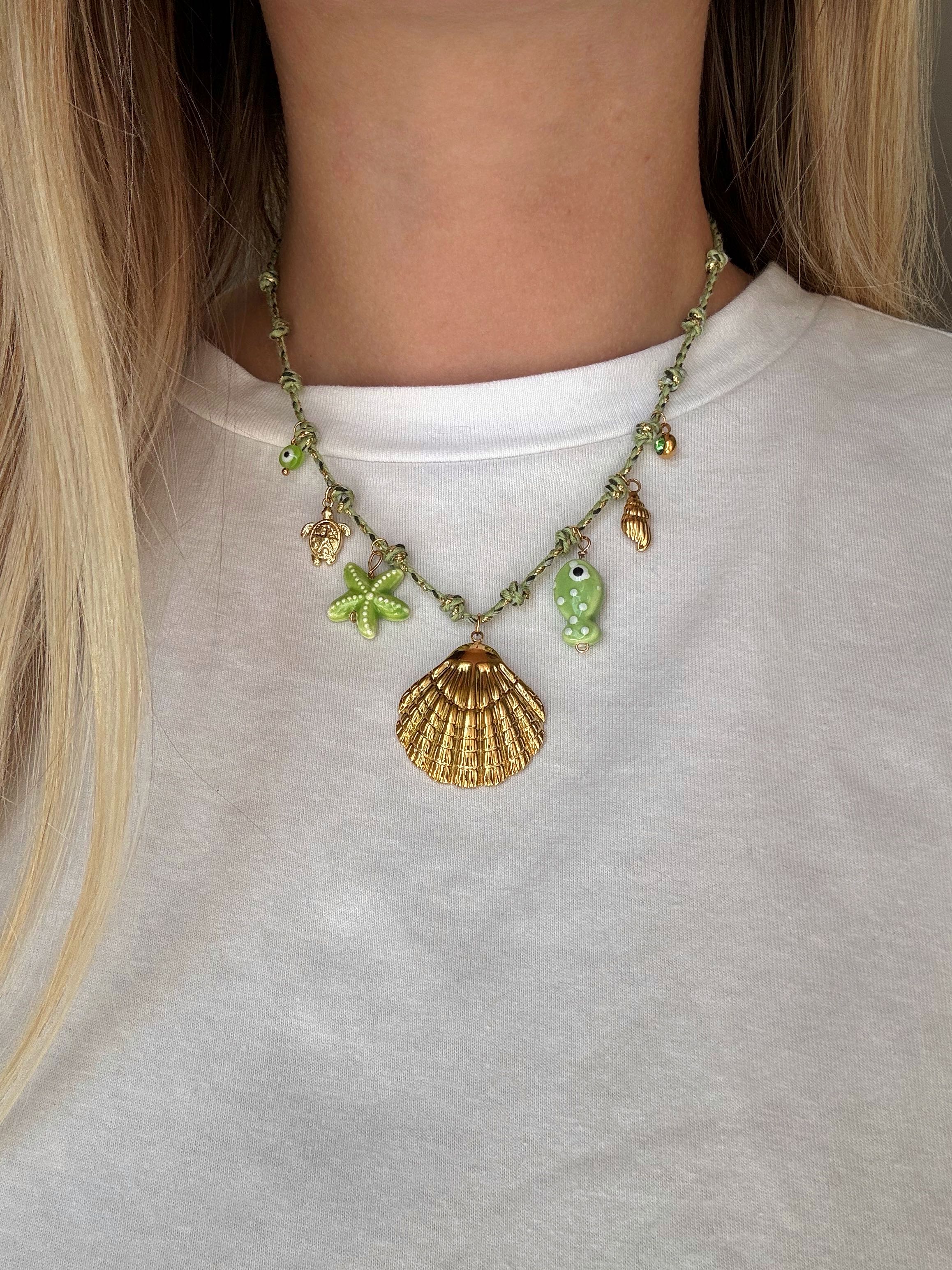 Collier Charms «AMAZONIE»