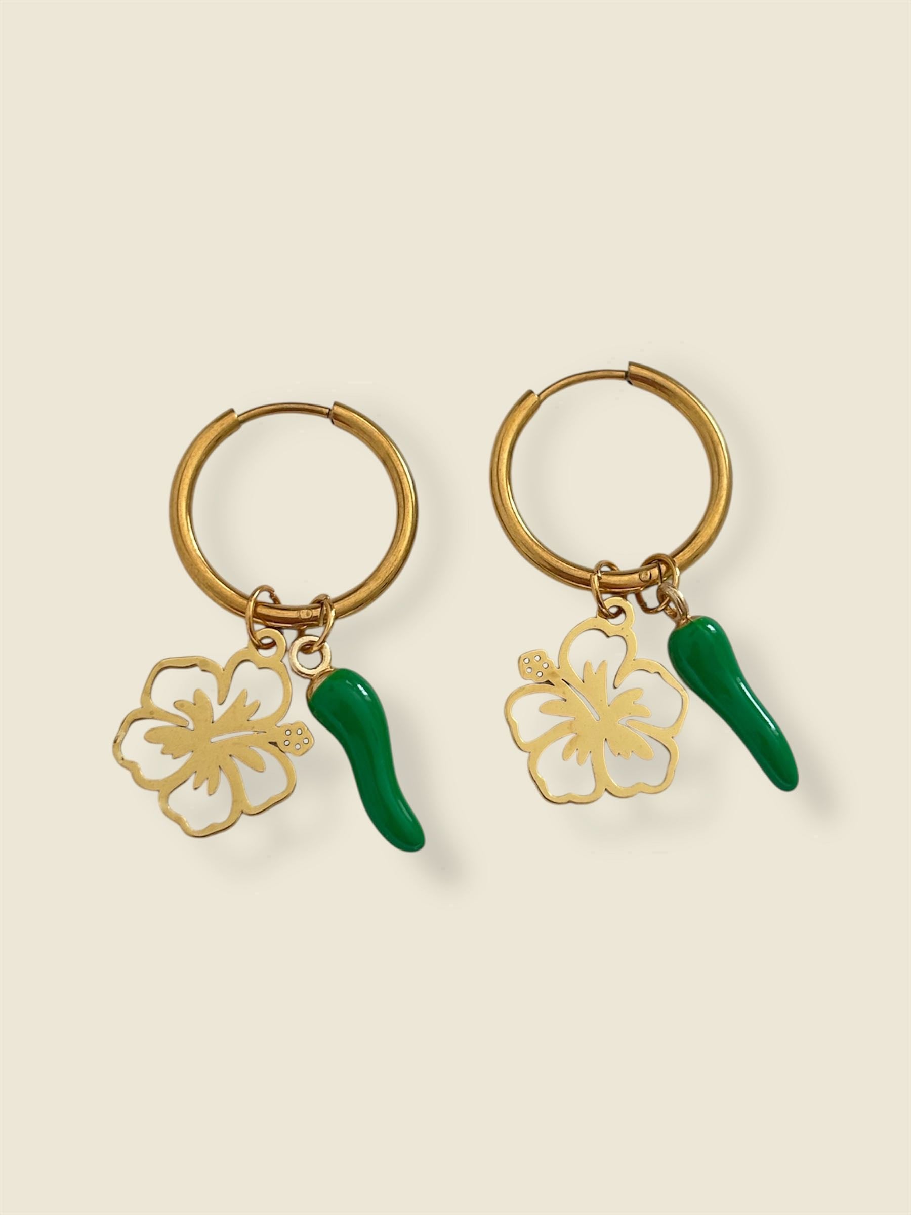 Boucles Charms «SRILANKA»