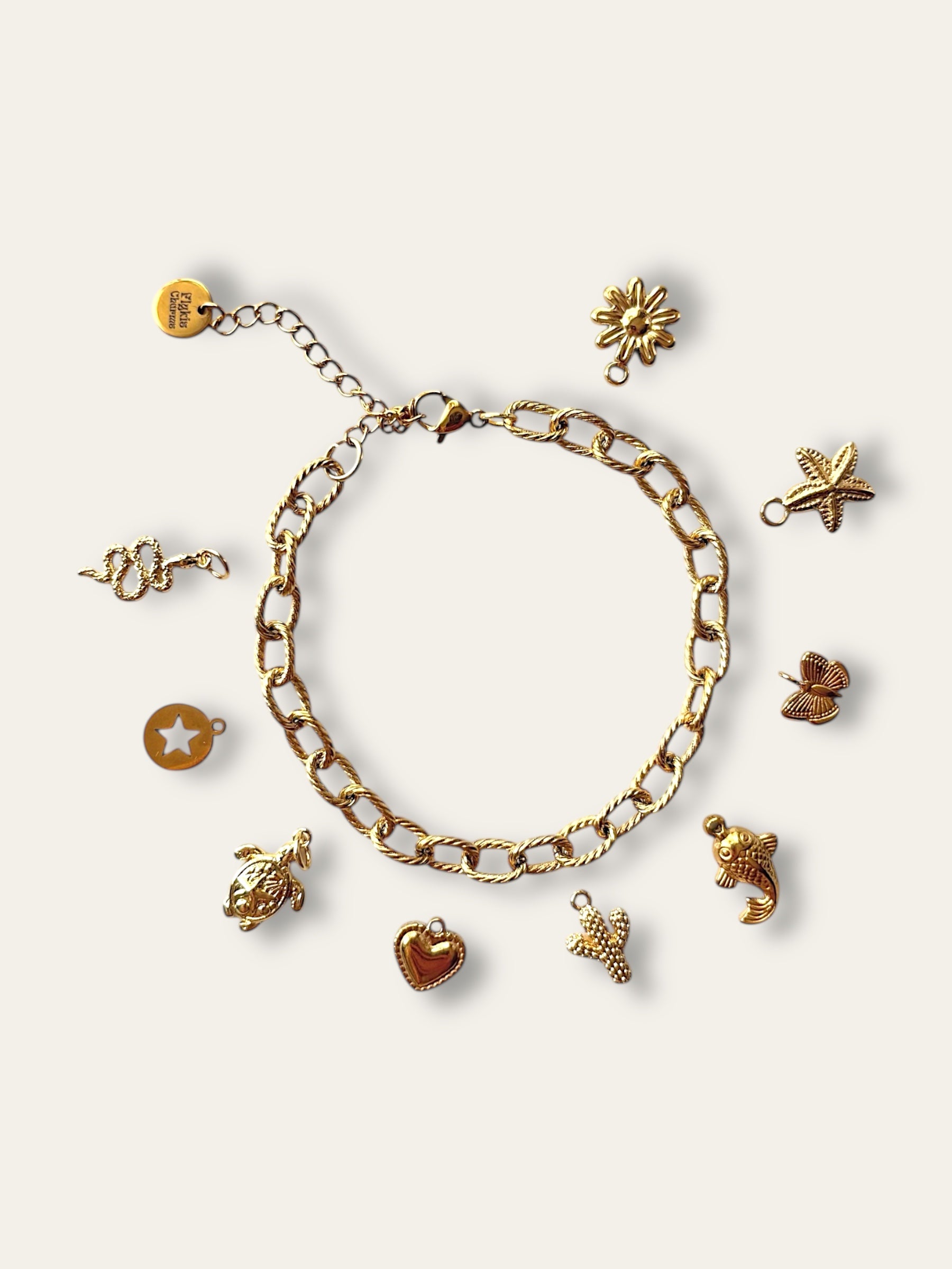 BRACELET DORÉ À PERSONNALISER