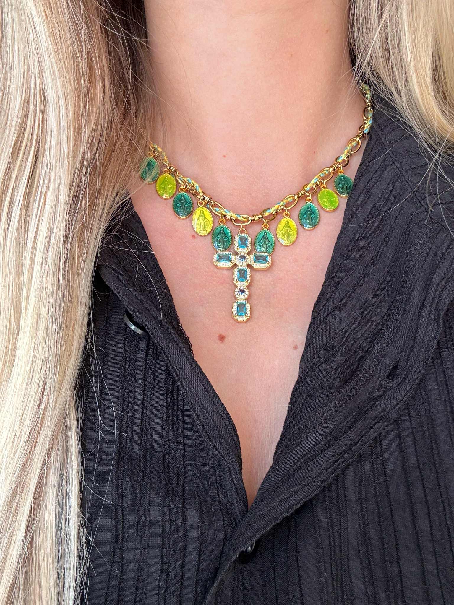 Collier Charms «Aura Divine»