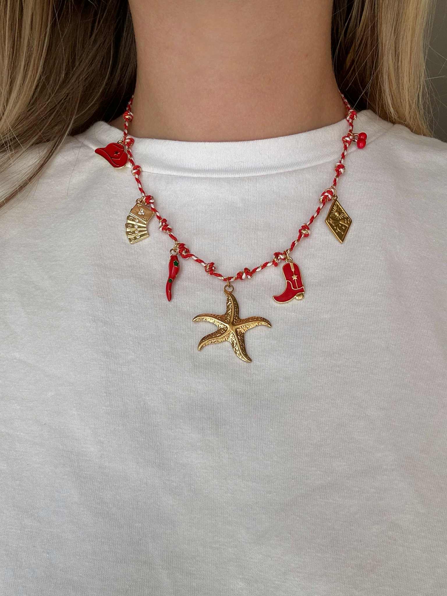Collier Charms «AMAZONIE»