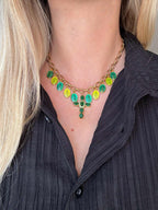 Collier Charms «Jardin Sacré»