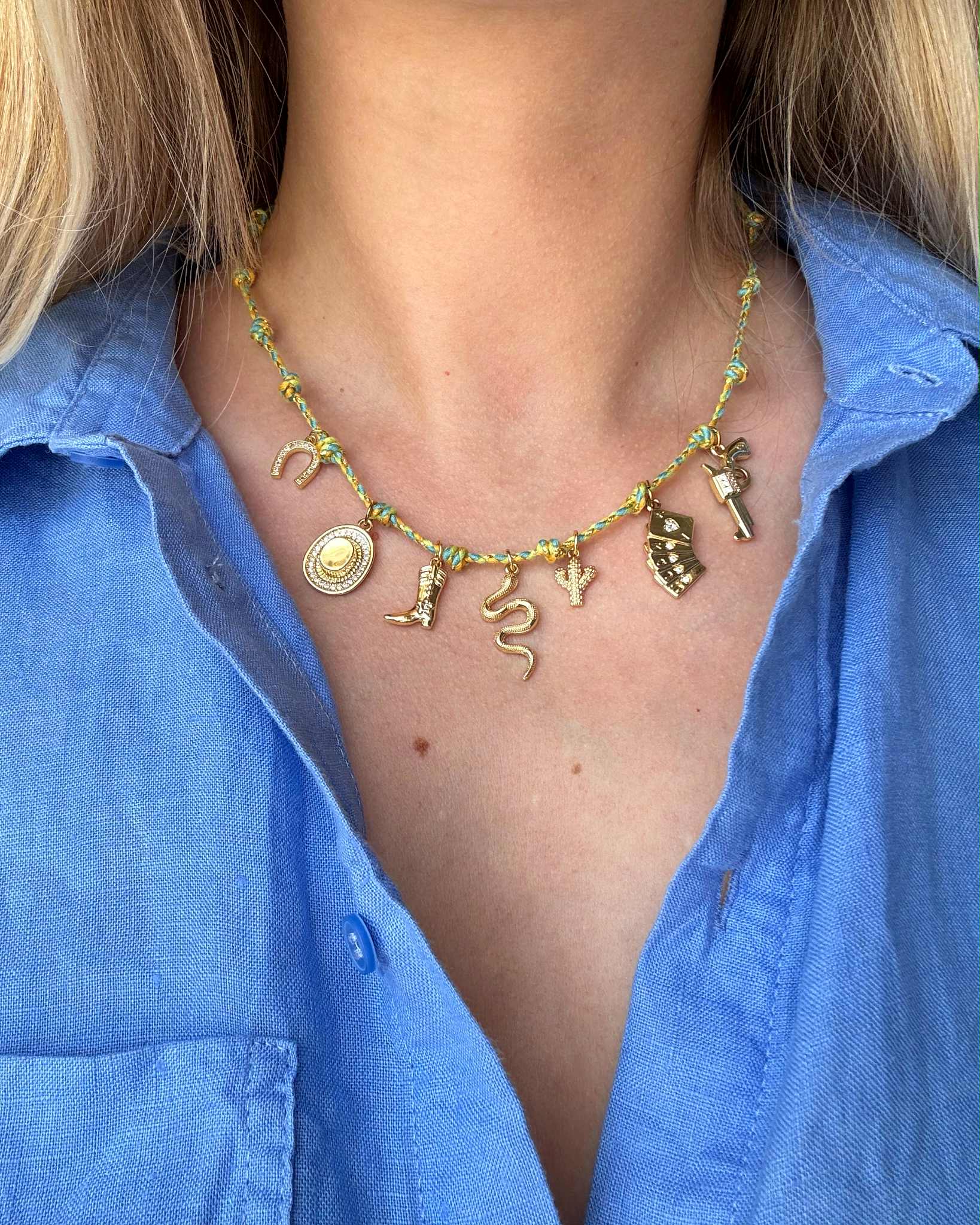 Collier Charms «DALLAS»