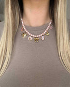 Collier Perle Charms «SOLANA»