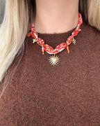 Collier Bandana Charms «MILA»
