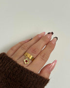 Bague Charms «FLEUR»